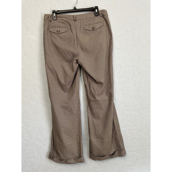 Gap Size 10 Houndstooth Wide Leg Pants E26 - Picture 4 of 7